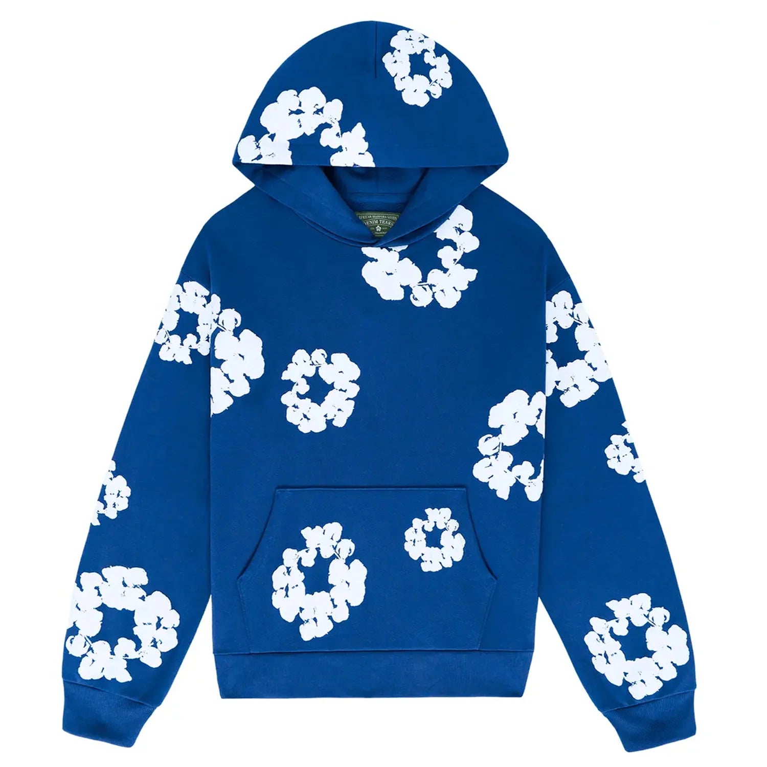 Denim Tears The Cotton Wreath Hoodie Royal Blue