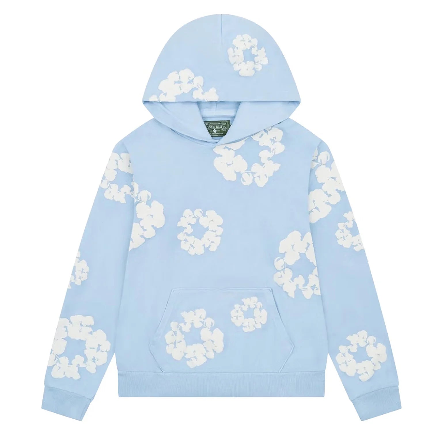 Denim Tears The Cotton Wreath Hoodie Powder Blue