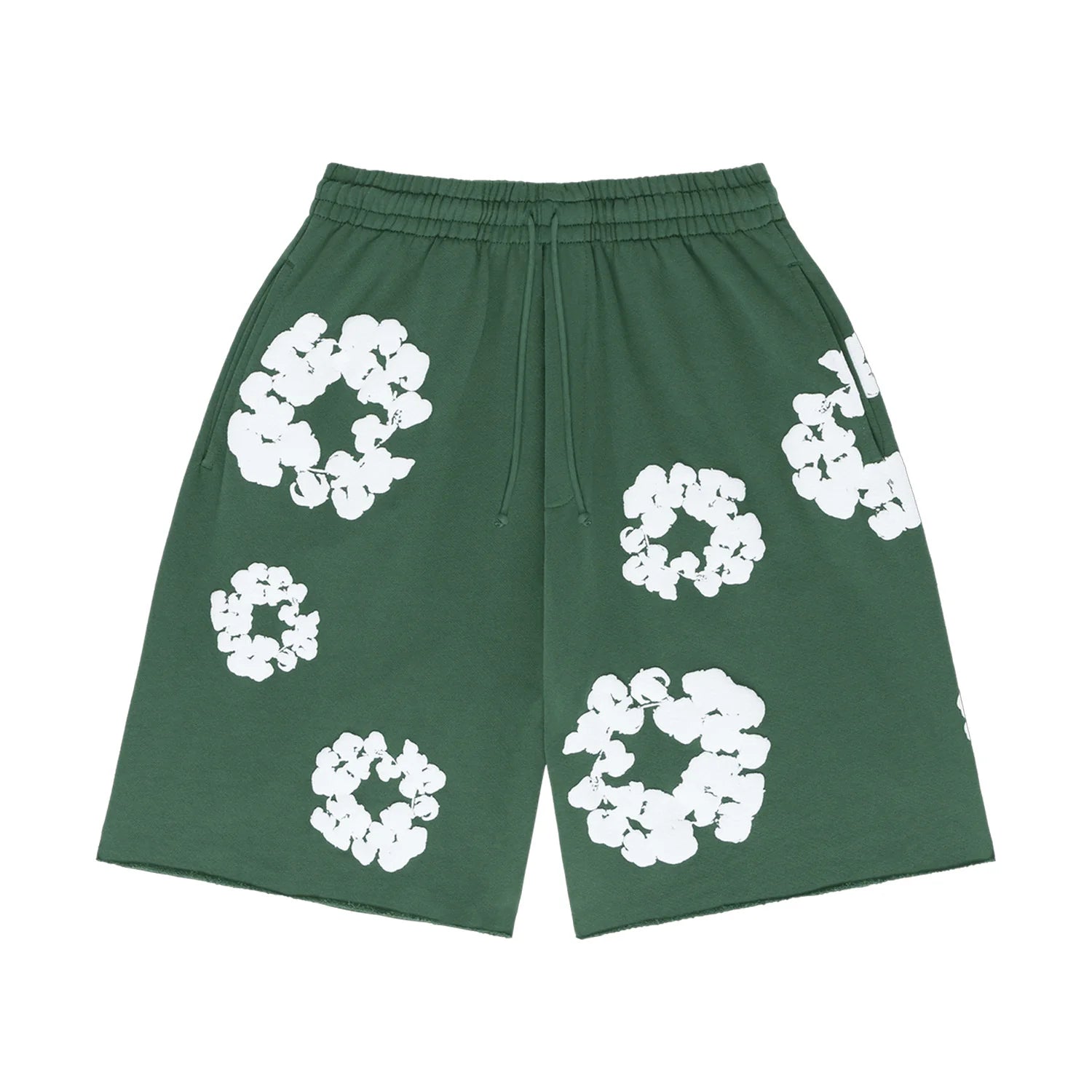 Denim Tears The Cotton Wreath Shorts Green