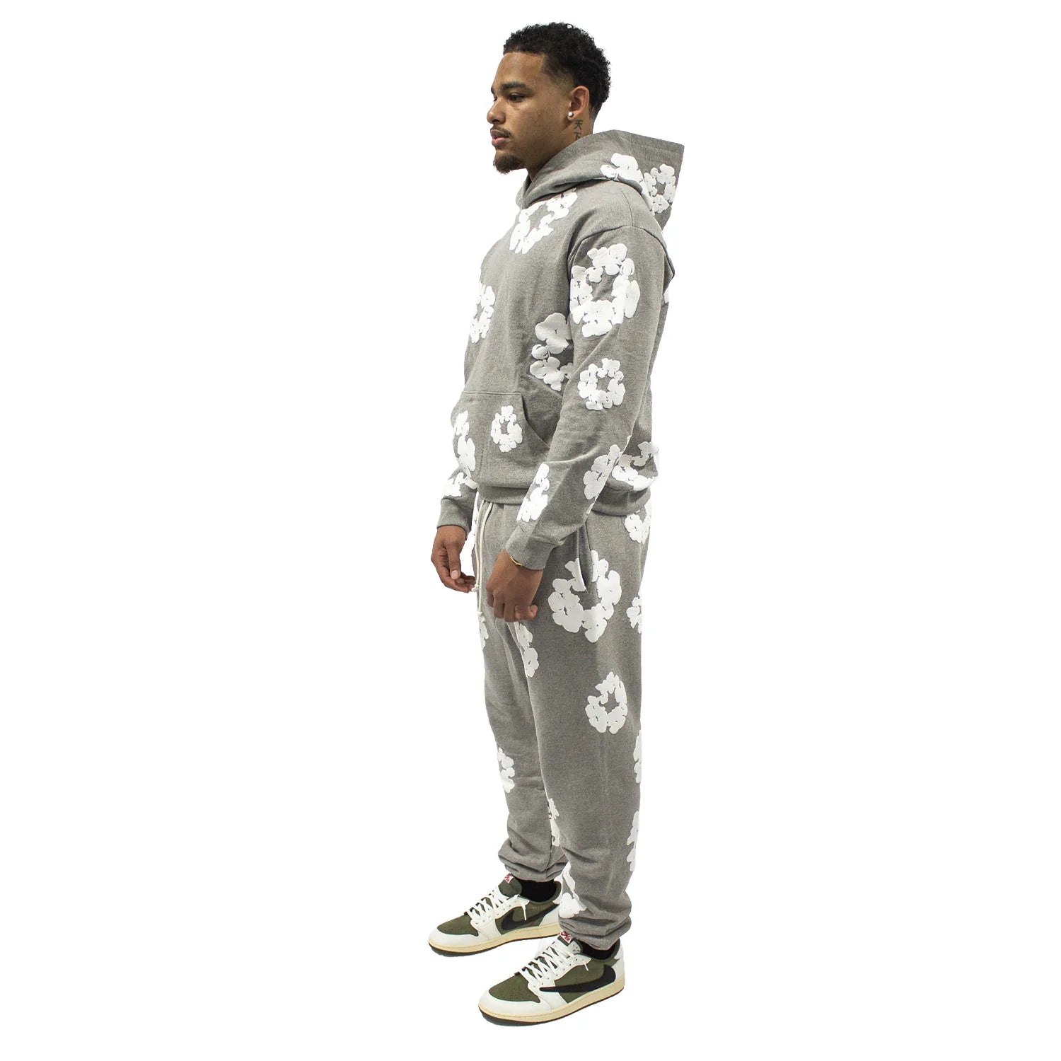 Denim Tears The Cotton Wreath Hoodie Gray