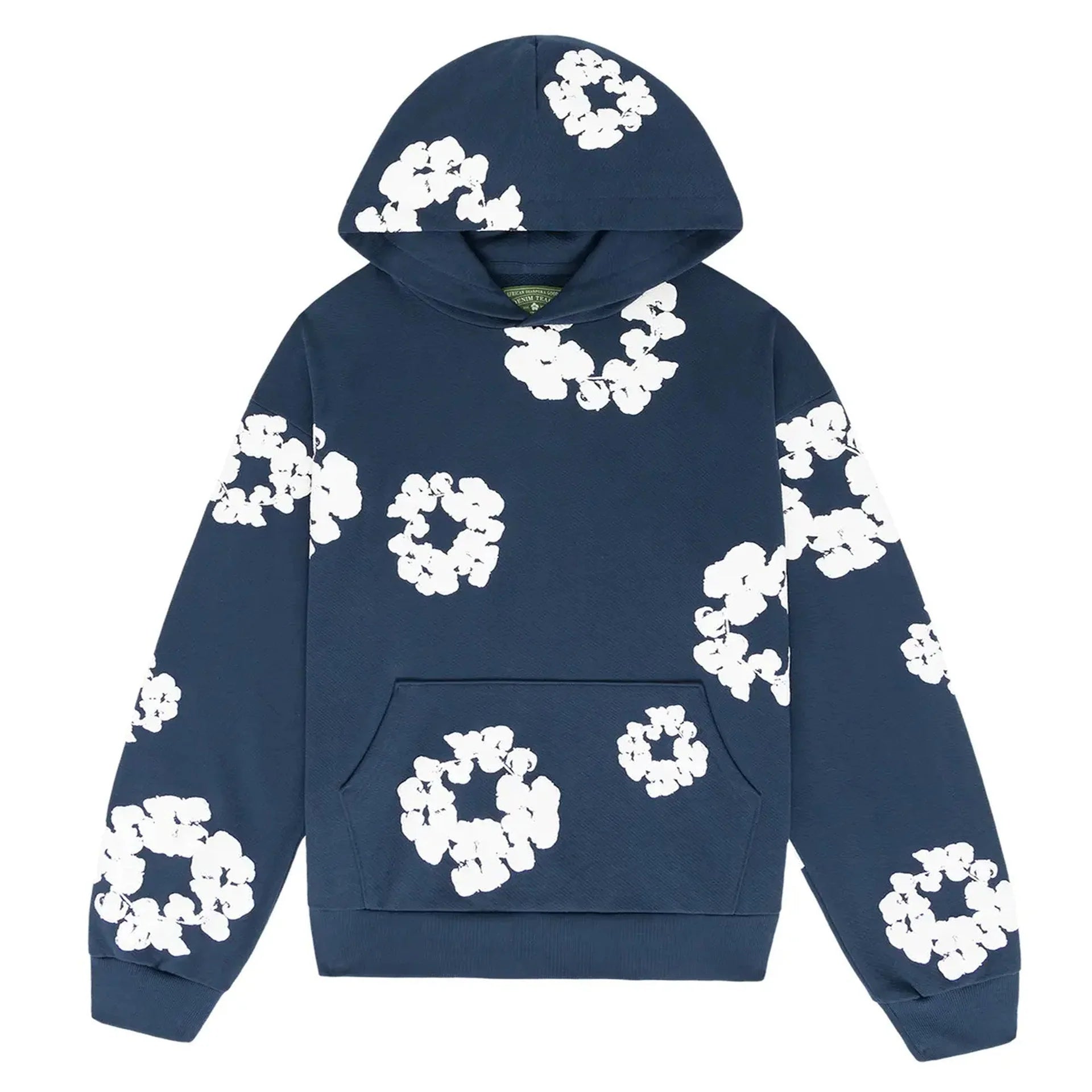 Denim Tears The Cotton Wreath Hoodie Navy