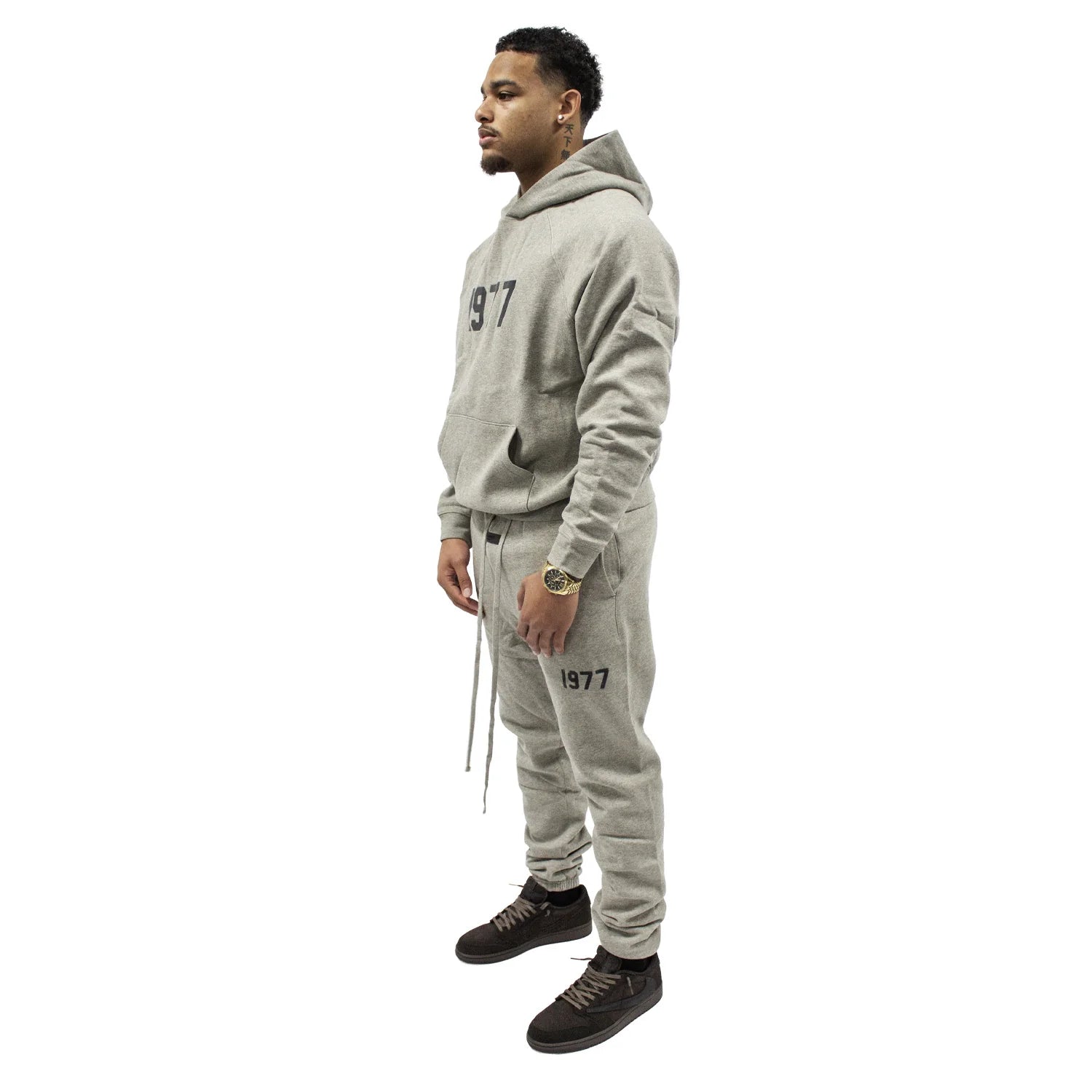 Fear of God Essentials 1977 Dark Oatmeal Full Set