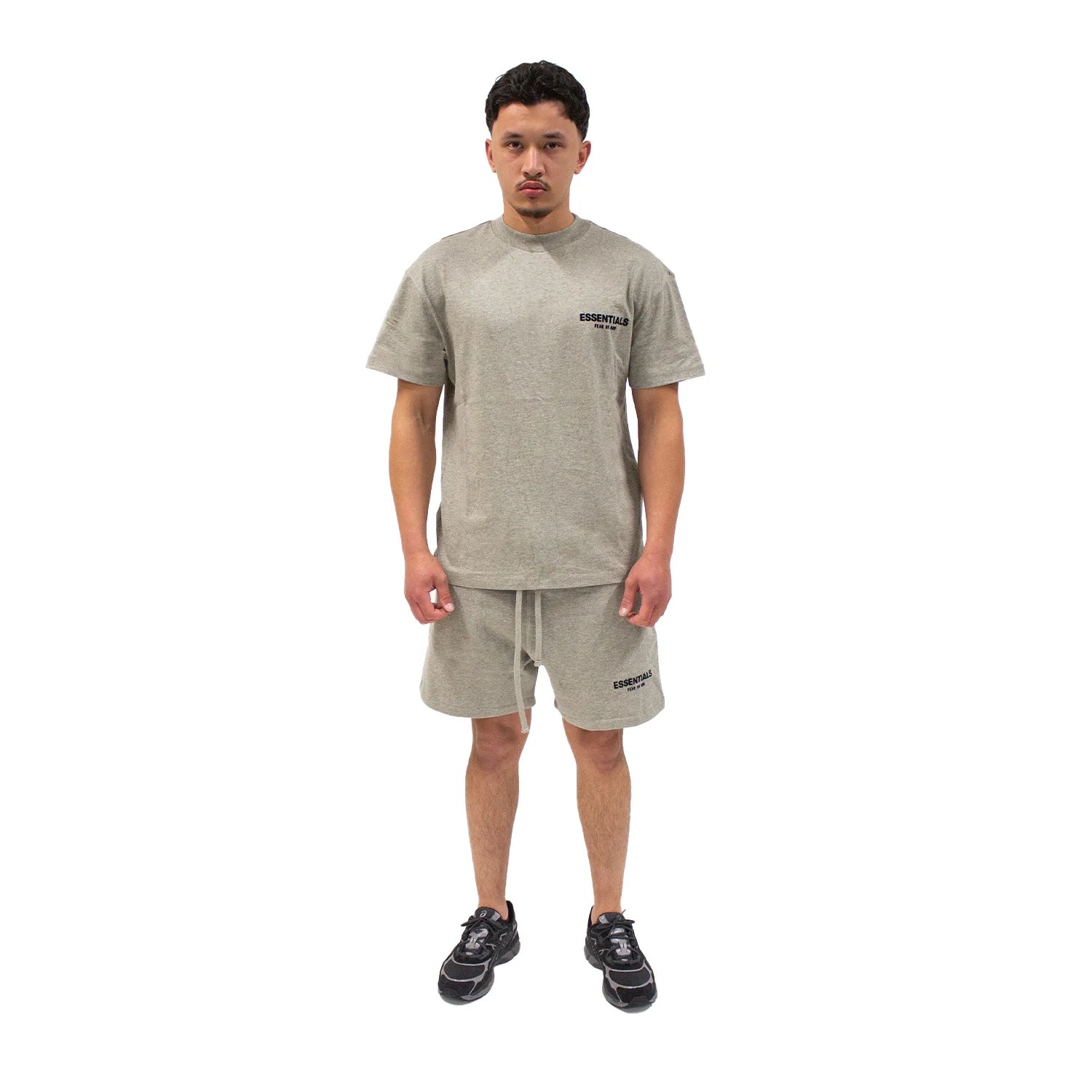 Fear of God Essentials Dark Oatmeal Summer Set