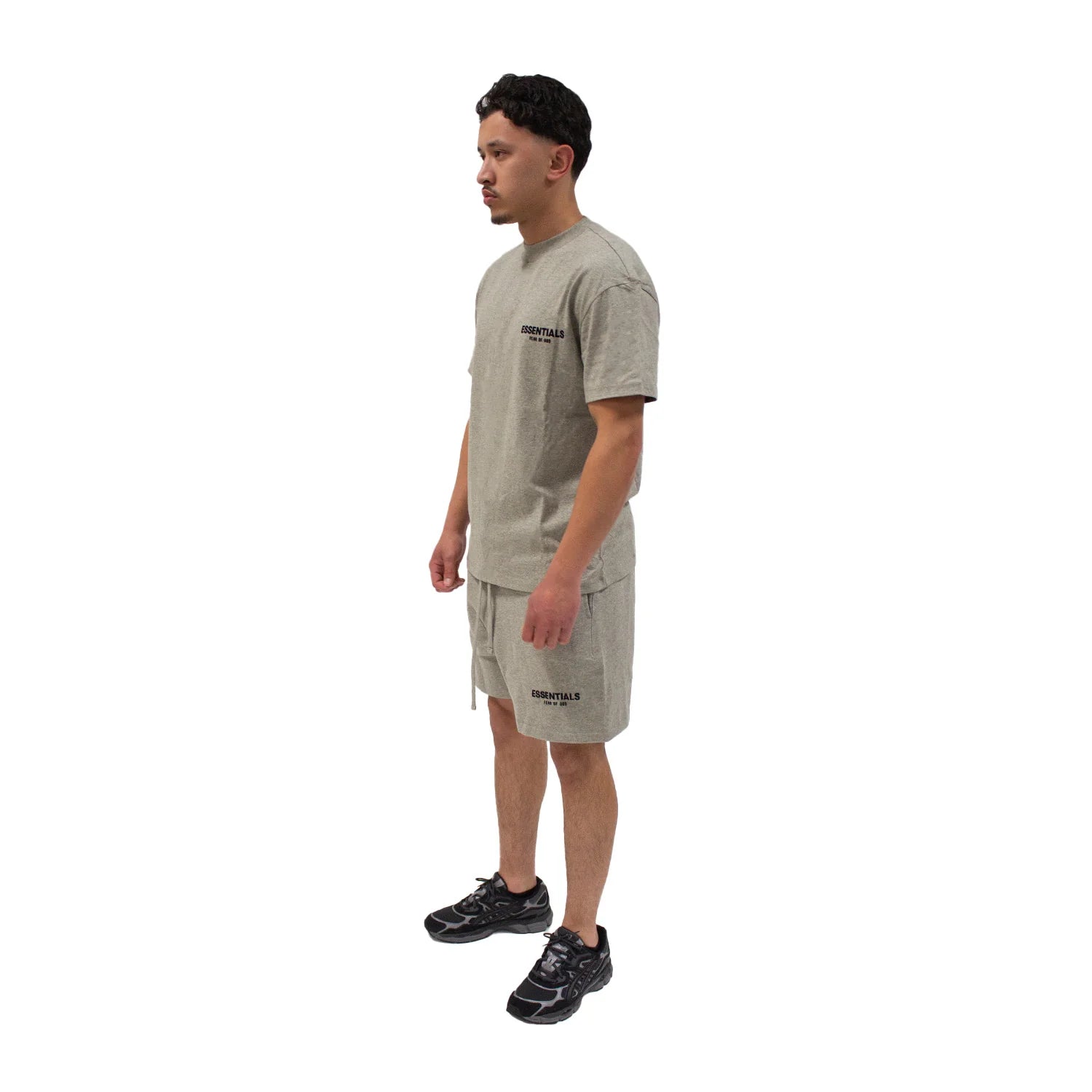 Fear of God Essentials Dark Oatmeal Summer Set