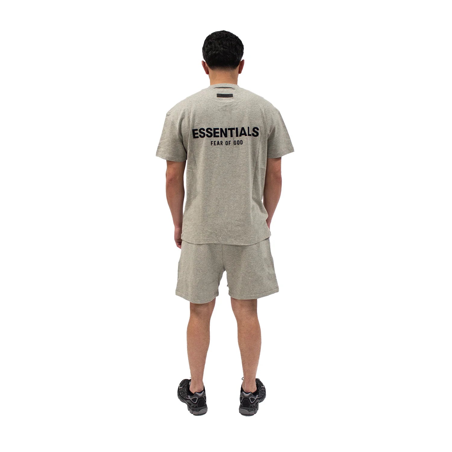 Fear of God Essentials Dark Oatmeal Shorts