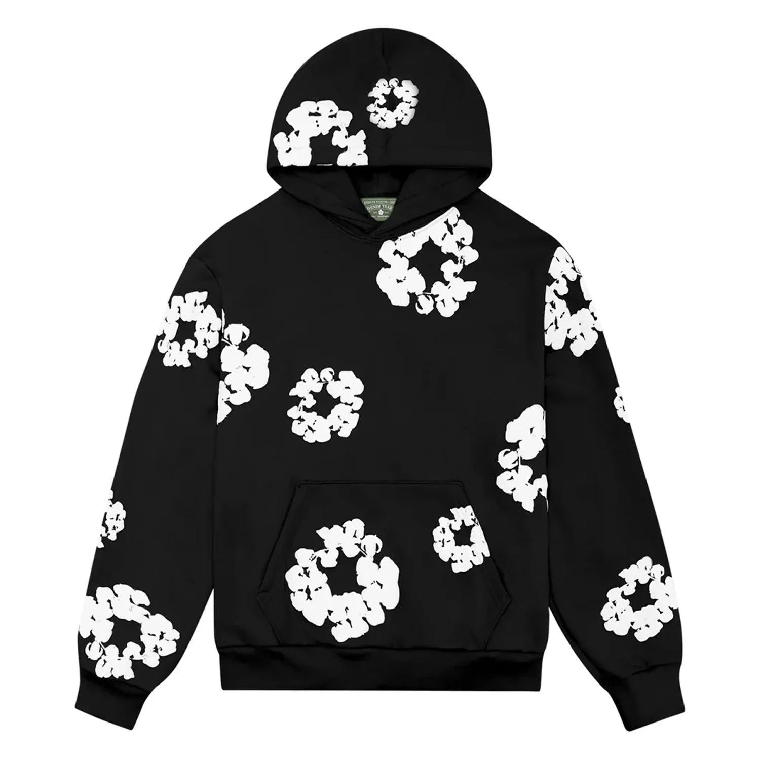 Denim Tears The Cotton Wreath Hoodie Black