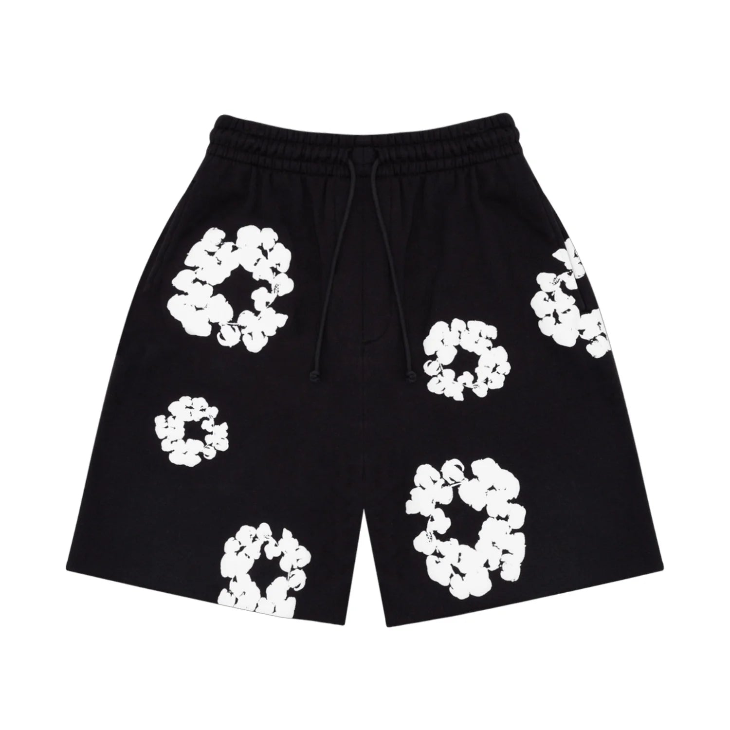 Denim Tears The Cotton Wreath Shorts Black