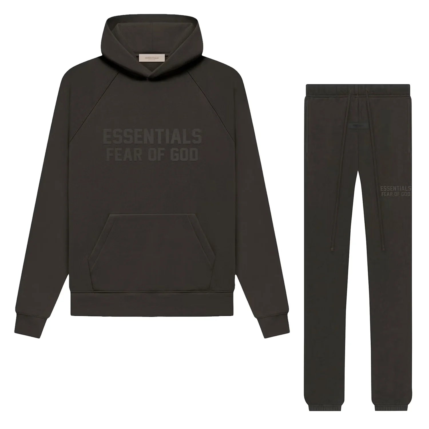 Fear of God Essentials Off Black Full Set