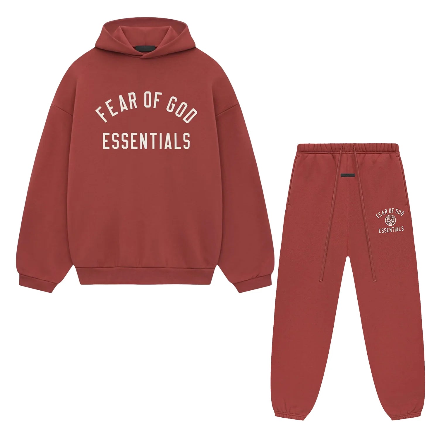 Fear Of God Essentials FW24 Crimson Set