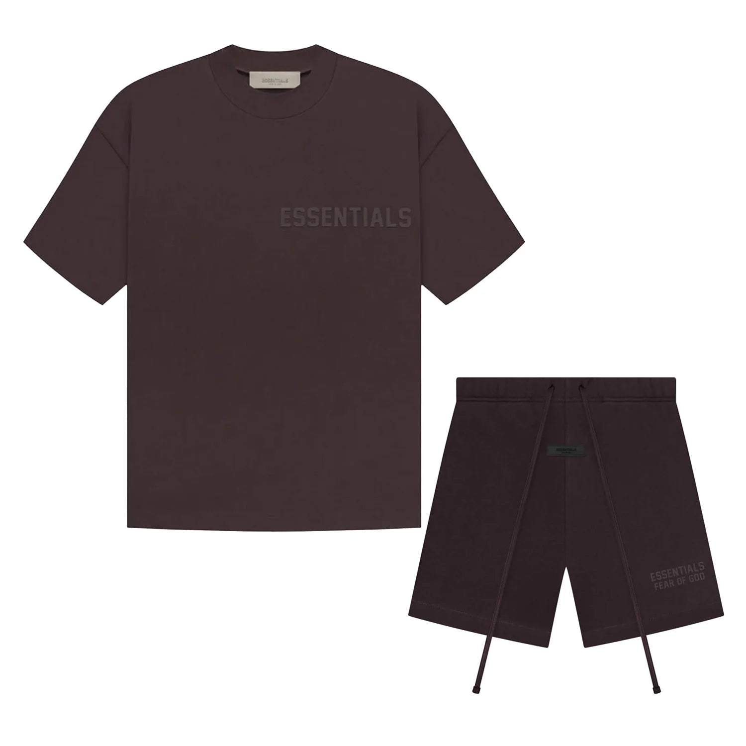 Fear of God Essentials Plum Summer Set