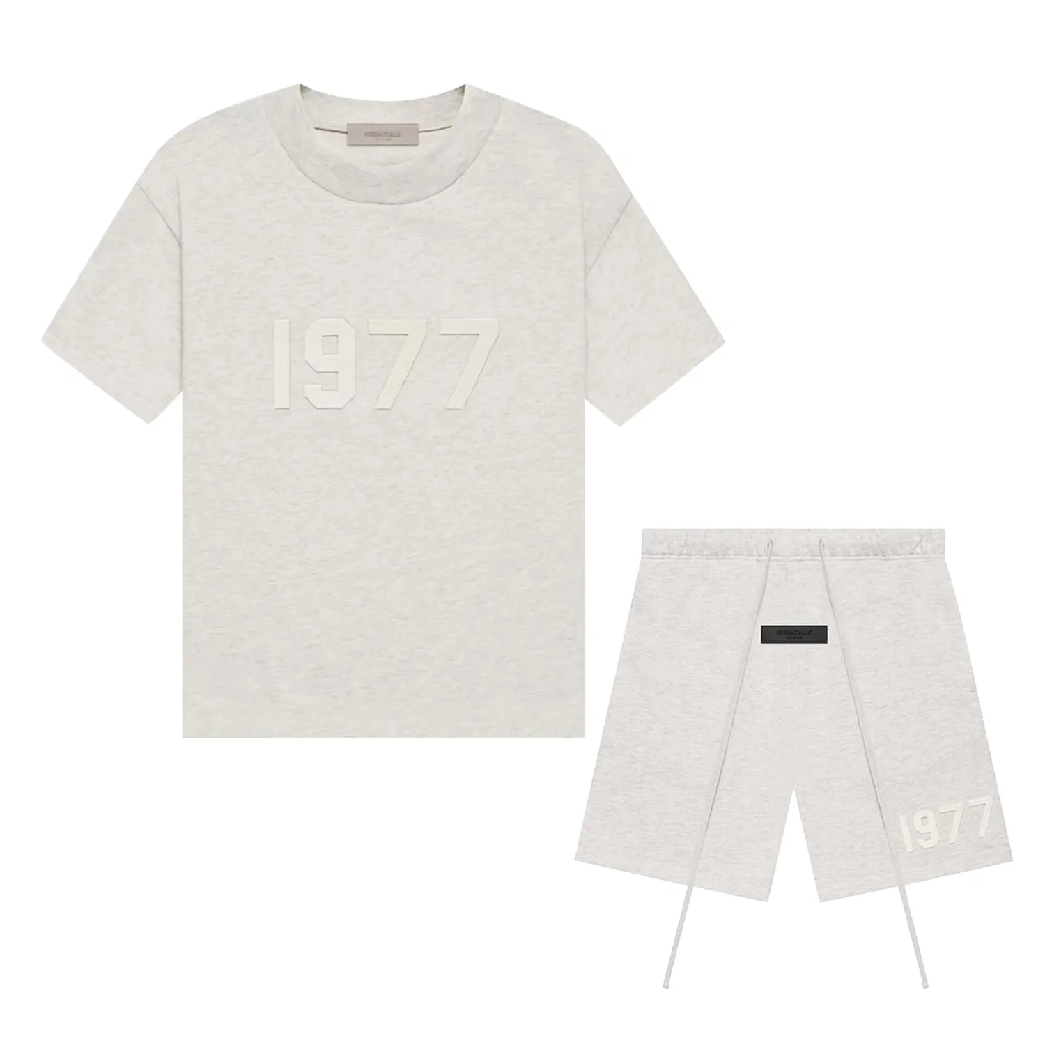 Fear of God Essentials 1977 Light Oatmeal Summer Set