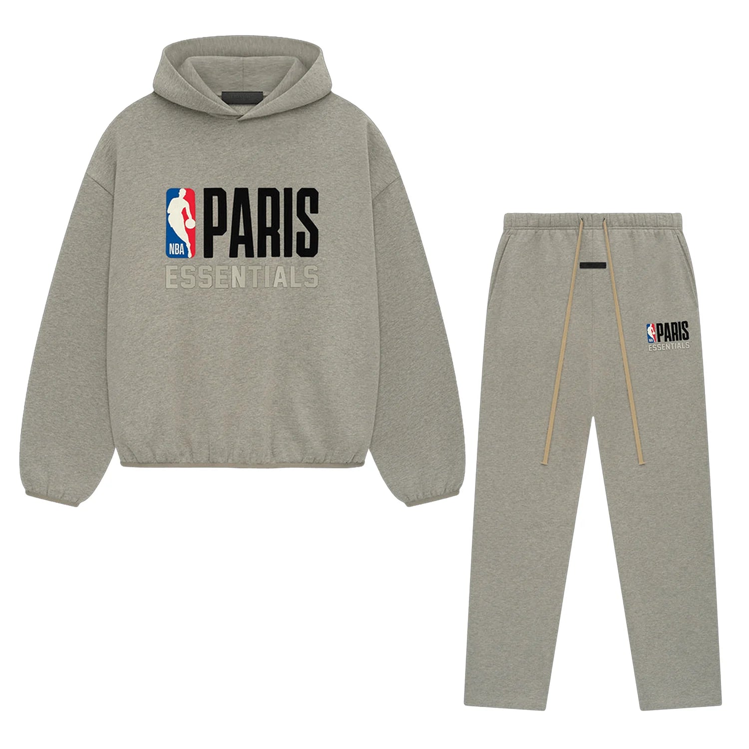 Fear of God Essentials NBA Paris Warm Heather Paris Set