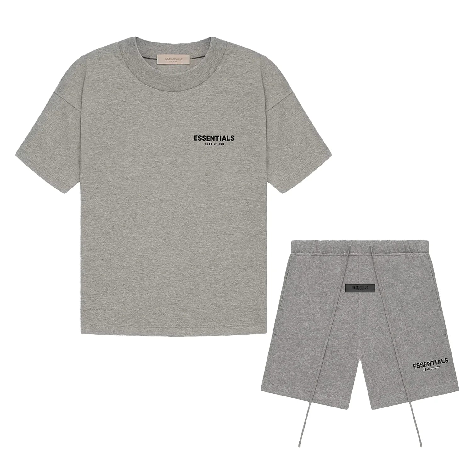 Fear of God Essentials Dark Oatmeal Summer Set
